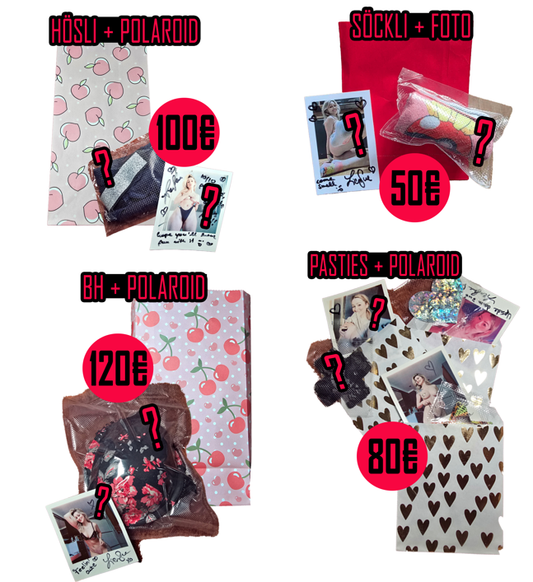 Luxury Goodie + Exclusive Polaroid (signed!)