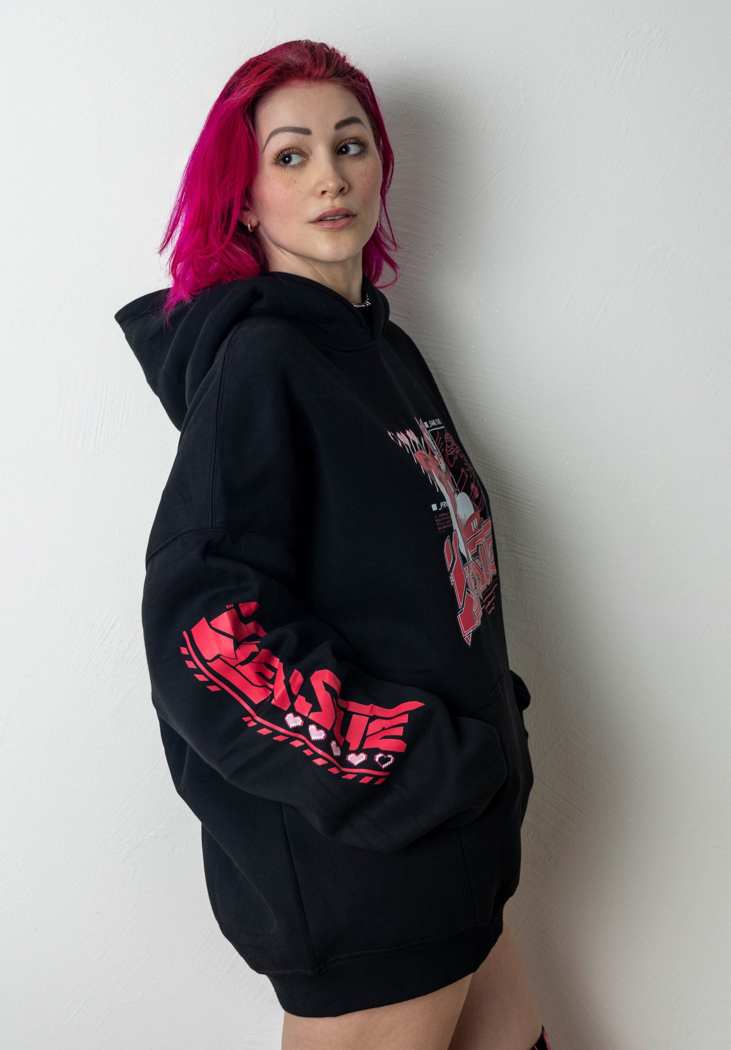 UNISEX Hoodie: Cyber / Gamer Girl